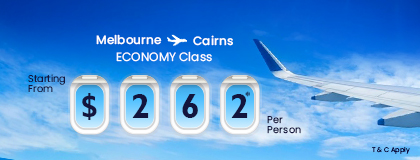 Melbourne to Cairns