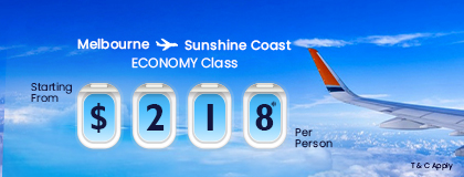 Melbourne to Sunshine Coast